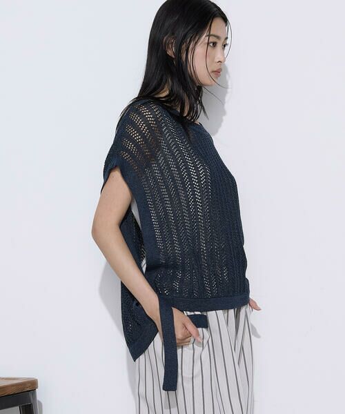 COMME CA PLATINUM / コムサ・プラチナ その他トップス | 美濃和紙 ツインニットプルオーバー | 詳細19