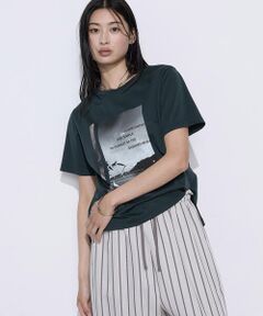 COMME CA PLATINUM / コムサ・プラチナ Tシャツ | スーピマコットンポンチ Tシャツ