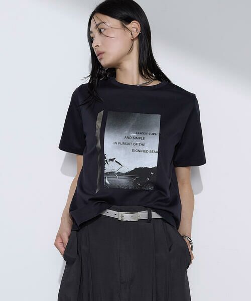 COMME CA PLATINUM / コムサ・プラチナ Tシャツ | スーピマコットンポンチ Tシャツ | 詳細14