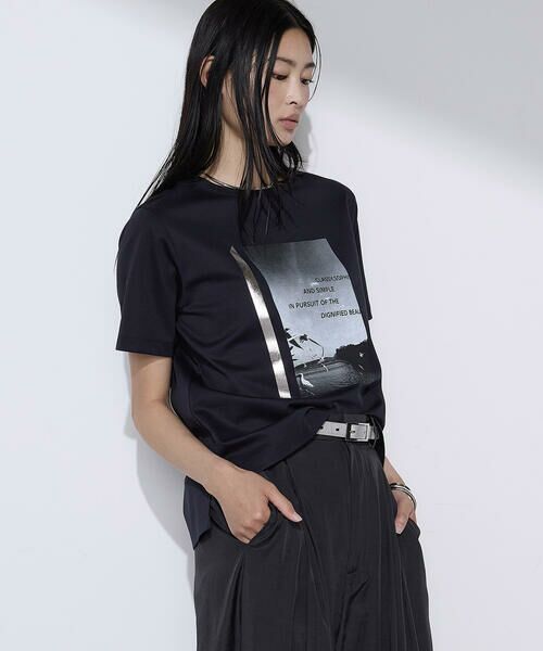 COMME CA PLATINUM / コムサ・プラチナ Tシャツ | スーピマコットンポンチ Tシャツ | 詳細15
