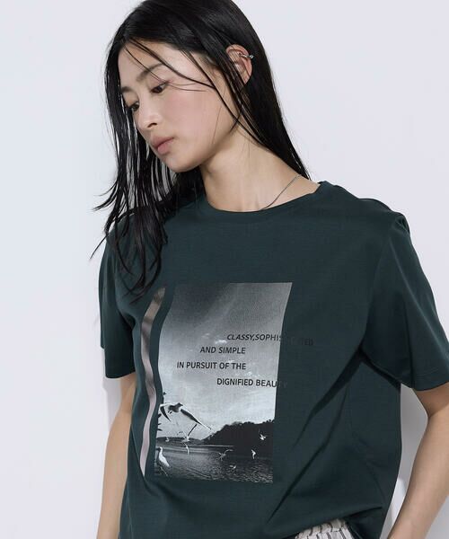 COMME CA PLATINUM / コムサ・プラチナ Tシャツ | スーピマコットンポンチ Tシャツ | 詳細25
