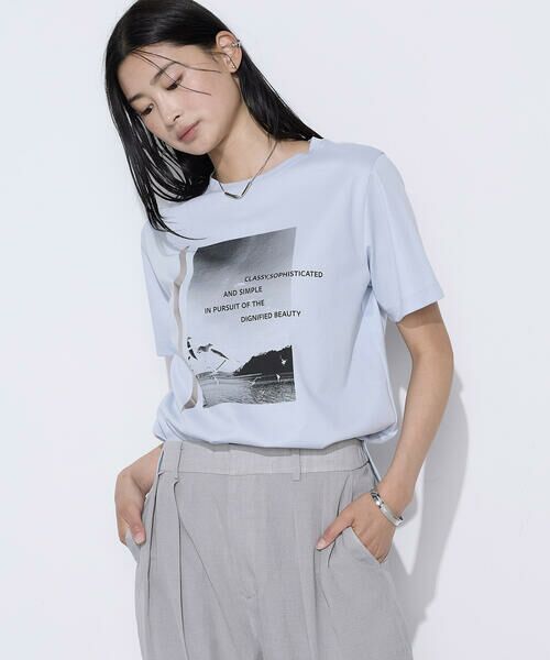 COMME CA PLATINUM / コムサ・プラチナ Tシャツ | スーピマコットンポンチ Tシャツ | 詳細28