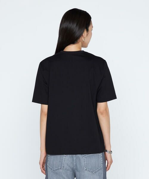 COMME CA PLATINUM / コムサ・プラチナ Tシャツ | スビンプラチナム天竺 フォトプリントTシャツ | 詳細8