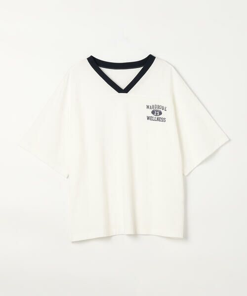 COMME CA PLATINUM / コムサ・プラチナ Tシャツ | ヴィンテージレアルツイストライト プリントTシャツ | 詳細9
