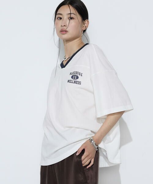 COMME CA PLATINUM / コムサ・プラチナ Tシャツ | ヴィンテージレアルツイストライト プリントTシャツ | 詳細5