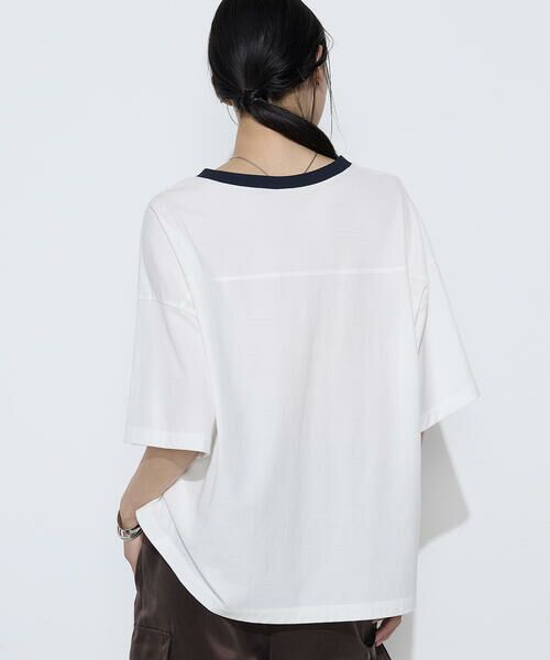 COMME CA PLATINUM / コムサ・プラチナ Tシャツ | ヴィンテージレアルツイストライト プリントTシャツ | 詳細8