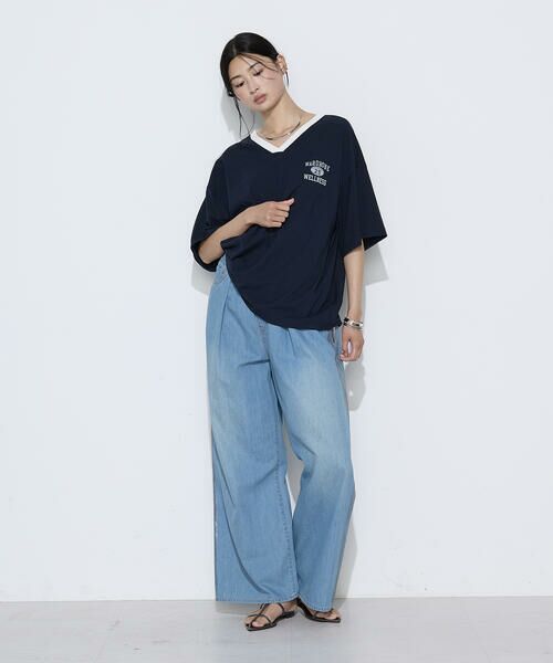 COMME CA PLATINUM / コムサ・プラチナ Tシャツ | ヴィンテージレアルツイストライト プリントTシャツ | 詳細16