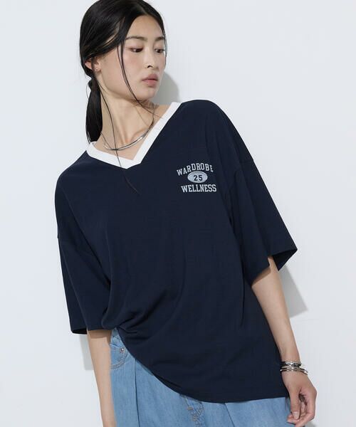 COMME CA PLATINUM / コムサ・プラチナ Tシャツ | ヴィンテージレアルツイストライト プリントTシャツ | 詳細17