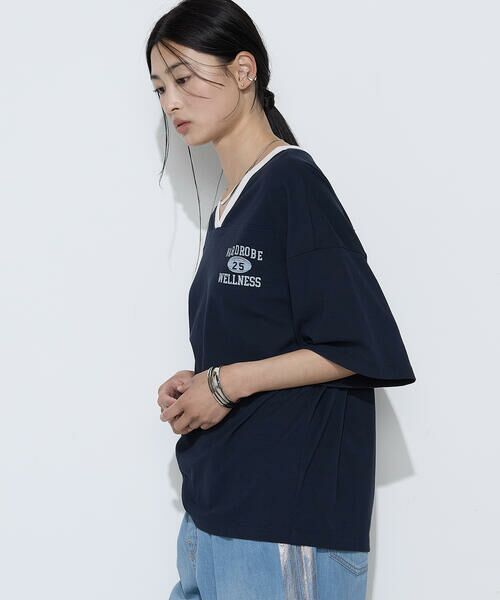 COMME CA PLATINUM / コムサ・プラチナ Tシャツ | ヴィンテージレアルツイストライト プリントTシャツ | 詳細18