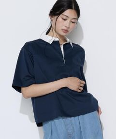 COMME CA PLATINUM / コムサ・プラチナ カットソー | 〔 +サイズ 〕 コットンポンチ ラガープルオーバー