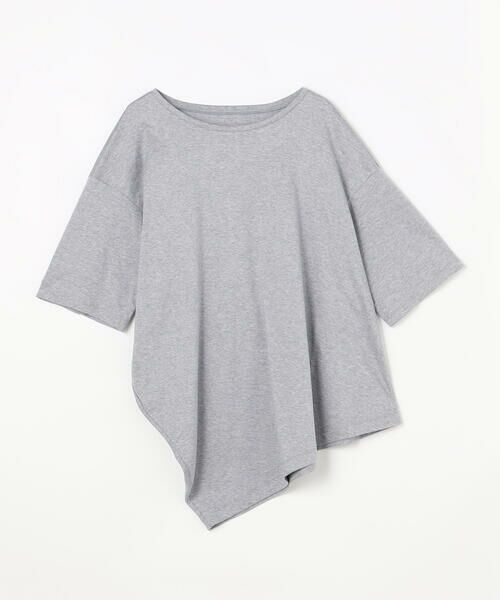 COMME CA PLATINUM / コムサ・プラチナ Tシャツ | ドライスムース/スーピマバイオスムース アシンメトリーTシャツ | 詳細15