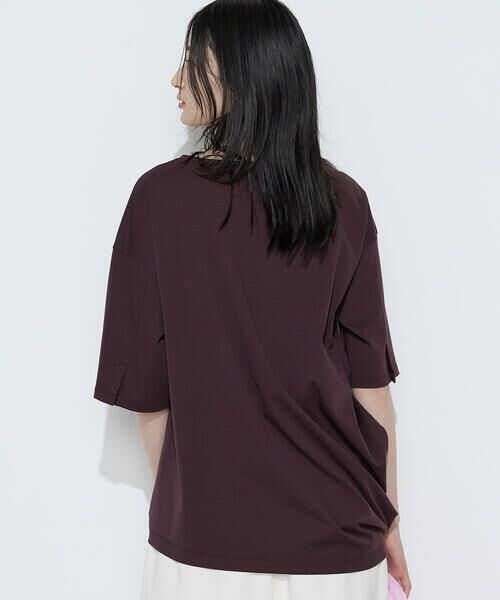 COMME CA PLATINUM / コムサ・プラチナ Tシャツ | ドライスムース/スーピマバイオスムース アシンメトリーTシャツ | 詳細29