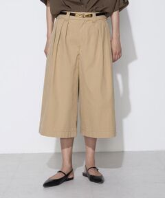 COMME CA PLATINUM / コムサ・プラチナ その他パンツ | コットンナイロン キュロットパンツ