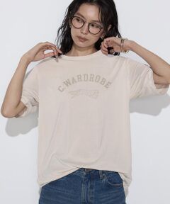 COMME CA PLATINUM / コムサ・プラチナ Tシャツ | フィブリル天竺 ジャガープリントTシャツ