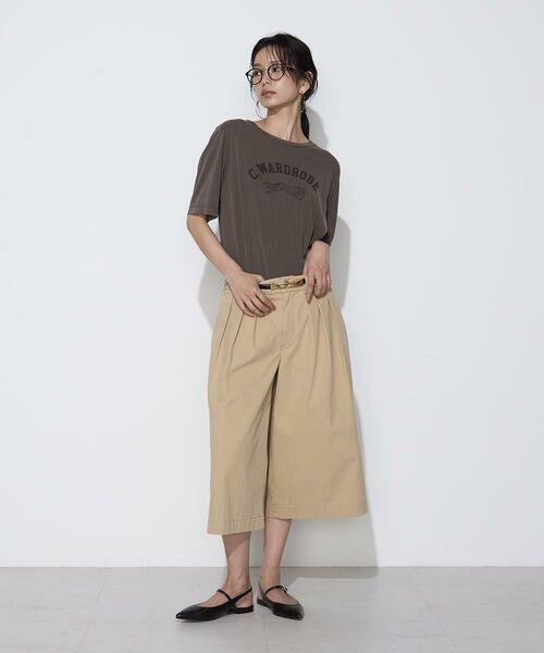 COMME CA PLATINUM / コムサ・プラチナ Tシャツ | フィブリル天竺 ジャガープリントTシャツ | 詳細25