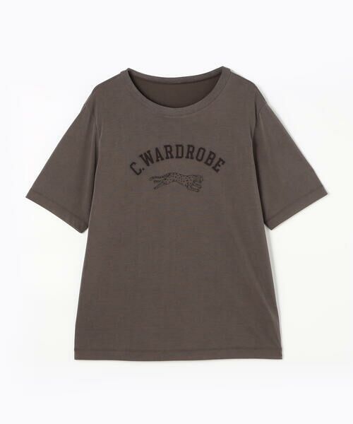 COMME CA PLATINUM / コムサ・プラチナ Tシャツ | フィブリル天竺 ジャガープリントTシャツ | 詳細30