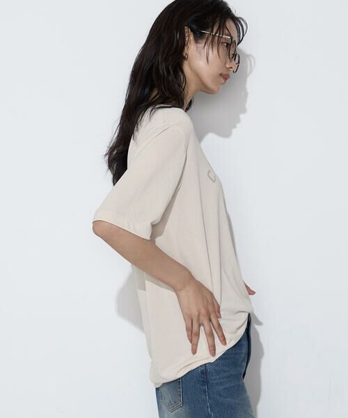 COMME CA PLATINUM / コムサ・プラチナ Tシャツ | 〔 +サイズ 〕 フィブリル天竺 ジャガープリントTシャツ | 詳細7