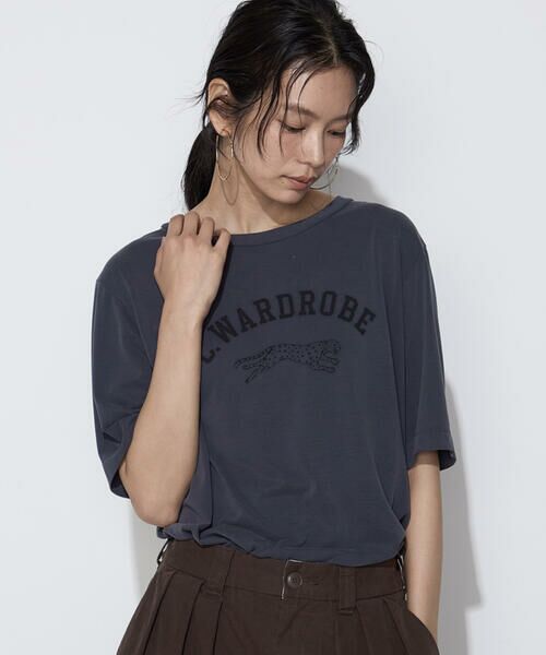 COMME CA PLATINUM / コムサ・プラチナ Tシャツ | 〔 +サイズ 〕 フィブリル天竺 ジャガープリントTシャツ | 詳細13