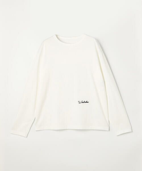 COMME CA PLATINUM / コムサ・プラチナ Tシャツ | 〔+サイズ〕スビンコットン100/2天竺 刺繍入りロンT | 詳細6
