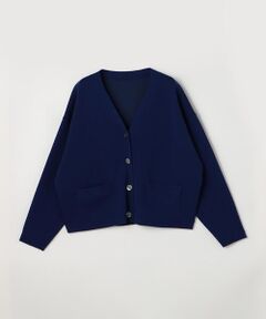COMME CA PLATINUM / コムサ・プラチナ カーディガン・ボレロ | 〔+サイズ〕コットンポリエステル Ｖネックカーディガン