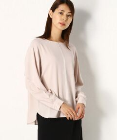 COMME CA PLATINUM S-SIZE / コムサ・プラチナ エスサイズ シャツ・ブラウス | 〔Sサイズ〕ソアパールバックサテン ブラウス