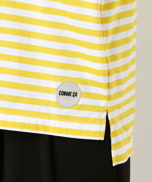 COMME CA PLATINUM S-SIZE / コムサ・プラチナ エスサイズ Tシャツ | 〔Sサイズ〕ボーダー 丸首Ｔシャツ | 詳細11