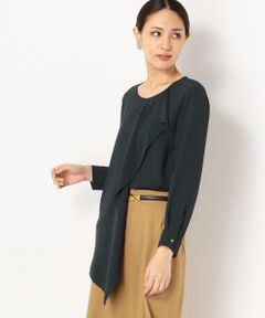 COMME CA PLATINUM S-SIZE / コムサ・プラチナ エスサイズ シャツ・ブラウス | 〔Sサイズ〕ソフトツイル ブラウス