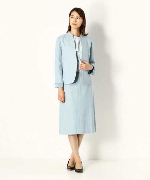 COMME CA PLATINUM S-SIZE / コムサ・プラチナ エスサイズ ミニ・ひざ丈スカート | 〔Sサイズ〕【セットアップ対応】ツイードスカート | 詳細16