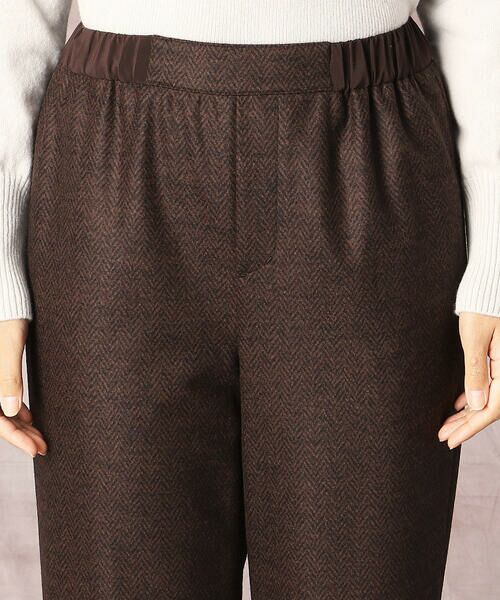 COMME CA PLATINUM S-SIZE / コムサ・プラチナ エスサイズ その他パンツ | 〔Sサイズ〕ヘリンボンジャカード ワイドパンツ | 詳細5