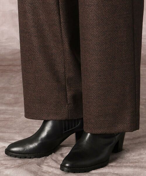 COMME CA PLATINUM S-SIZE / コムサ・プラチナ エスサイズ その他パンツ | 〔Sサイズ〕ヘリンボンジャカード ワイドパンツ | 詳細7