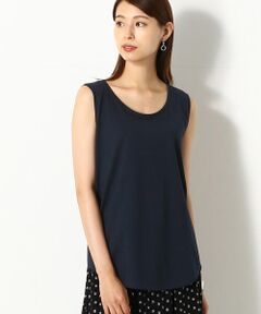 COMME CA PLATINUM S-SIZE / コムサ・プラチナ エスサイズ タンクトップ | 〔Sサイズ〕天竺 タンクトップ