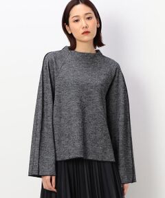 COMME CA PLATINUM S-SIZE / コムサ・プラチナ エスサイズ カットソー | 〔 Sサイズ 〕 【セットアップ対応】千鳥ジャージー プルオーバー