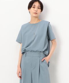 COMME CA PLATINUM S-SIZE / コムサ・プラチナ エスサイズ カットソー | 〔 Sサイズ 〕 【セットアップ対応】ハイブリットモクロディ プルオーバー