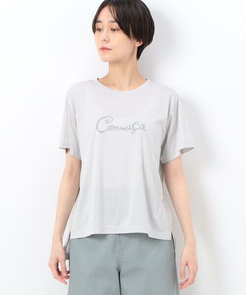 COMME CA PLATINUM S-SIZE / コムサ・プラチナ エスサイズ Tシャツ | 〔 Sサイズ 〕 ギザリヨセルスムース プルオーバー | 詳細6