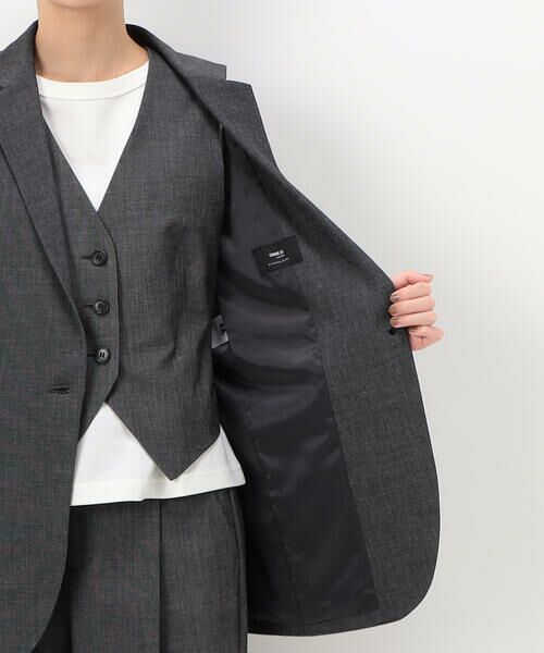 COMME CA PLATINUM S-SIZE / コムサ・プラチナ エスサイズ その他アウター | 〔 Sサイズ 〕 【セットアップ対応】ピンヘッド２ＷＡＹストレッチ シングルジャケット | 詳細15