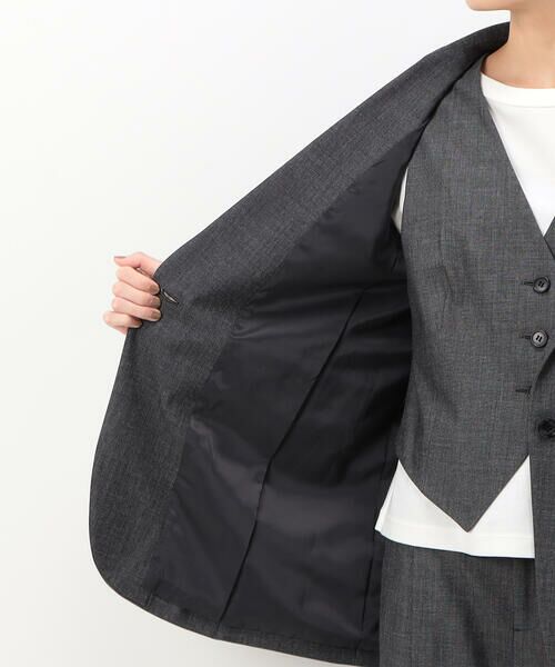 COMME CA PLATINUM S-SIZE / コムサ・プラチナ エスサイズ その他アウター | 〔 Sサイズ 〕 【セットアップ対応】ピンヘッド２ＷＡＹストレッチ シングルジャケット | 詳細16