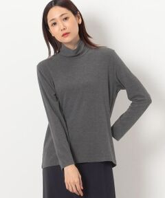 COMME CA PLATINUM S-SIZE / コムサ・プラチナ エスサイズ カットソー | 〔 Sサイズ 〕 ソフトベア天竺 ハイネックプルオーバー