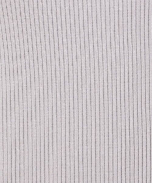 COMME CA PLATINUM S-SIZE / コムサ・プラチナ エスサイズ カットソー | 〔 Sサイズ 〕 ラグウォームリブニット ハイネックプルオーバー | 詳細6