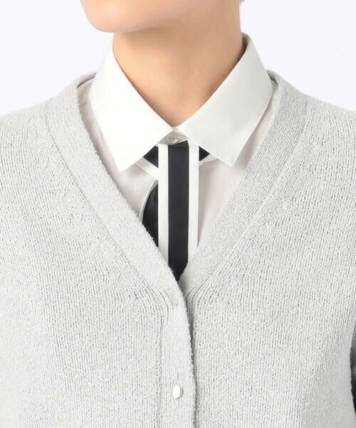 COMME CA PLATINUM S-SIZE / コムサ・プラチナ エスサイズ ニット・セーター | 〔 Sサイズ 〕 ラメブークレー カーディガン | 詳細10