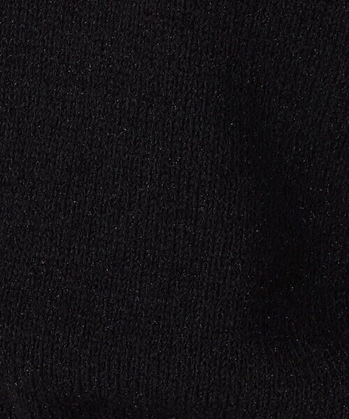 COMME CA PLATINUM S-SIZE / コムサ・プラチナ エスサイズ ニット・セーター | 〔 Sサイズ 〕 ラメブークレー ベスト | 詳細4