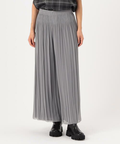 COMME CA PLATINUM S-SIZE / コムサ・プラチナ エスサイズ その他パンツ | 〔 Sサイズ 〕 【セットアップ対応/リバーシブル】スプリットジョーゼット シフォンパンツ | 詳細3