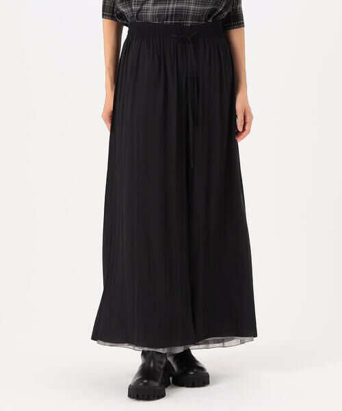 COMME CA PLATINUM S-SIZE / コムサ・プラチナ エスサイズ その他パンツ | 〔 Sサイズ 〕 【セットアップ対応/リバーシブル】スプリットジョーゼット シフォンパンツ | 詳細5