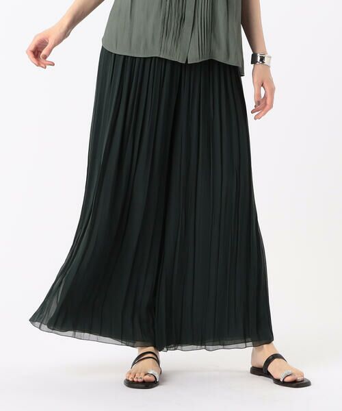 COMME CA PLATINUM S-SIZE / コムサ・プラチナ エスサイズ その他パンツ | 〔 Sサイズ 〕 【セットアップ対応/リバーシブル】スプリットジョーゼット シフォンパンツ | 詳細13