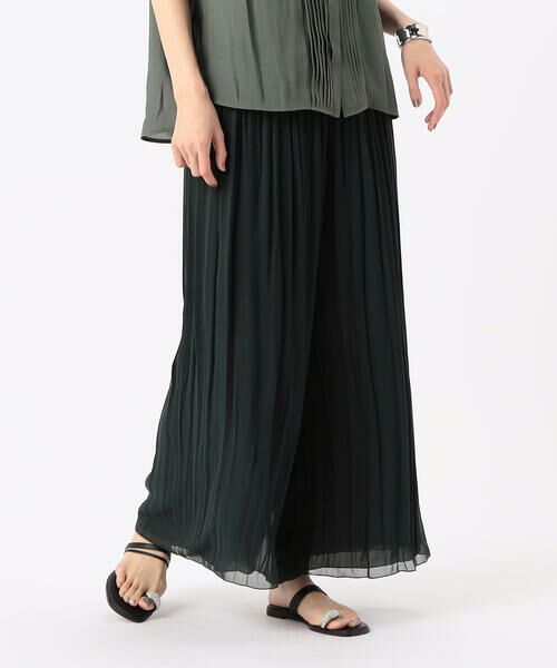 COMME CA PLATINUM S-SIZE / コムサ・プラチナ エスサイズ その他パンツ | 〔 Sサイズ 〕 【セットアップ対応/リバーシブル】スプリットジョーゼット シフォンパンツ | 詳細14