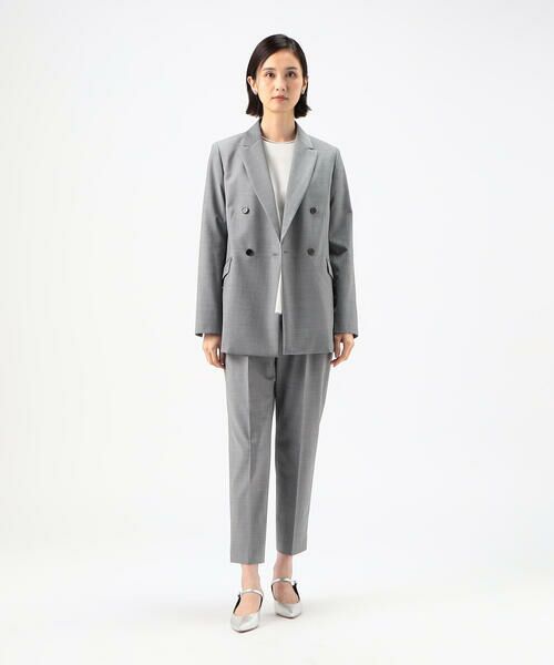 COMME CA PLATINUM S-SIZE / コムサ・プラチナ エスサイズ セットアップ | 〔 Sサイズ 〕 【セットアップ対応】2WAYストレッチトロ テーパードパンツ | 詳細7