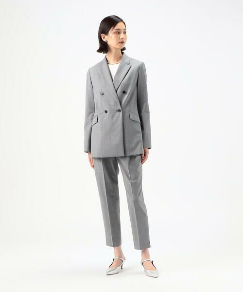 COMME CA PLATINUM S-SIZE / コムサ・プラチナ エスサイズ セットアップ | 〔 Sサイズ 〕 【セットアップ対応】2WAYストレッチトロ テーパードパンツ | 詳細8