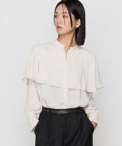 COMME CA PLATINUM S-SIZE / コムサ・プラチナ エスサイズ シャツ・ブラウス | 〔 Sサイズ 〕 アムンゼンブラウス