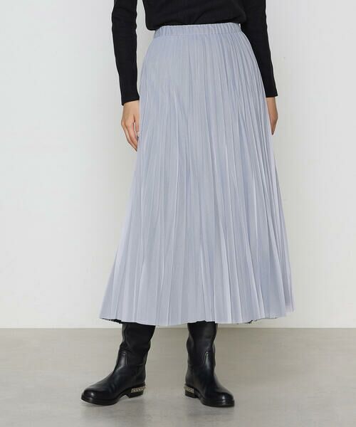 COMME CA PLATINUM S-SIZE / コムサ・プラチナ エスサイズ ロング・マキシ丈スカート | 〔 Sサイズ 〕 【セットアップ対応】ソフトチュール×オーガンジートリコット広幅 スカート | 詳細22