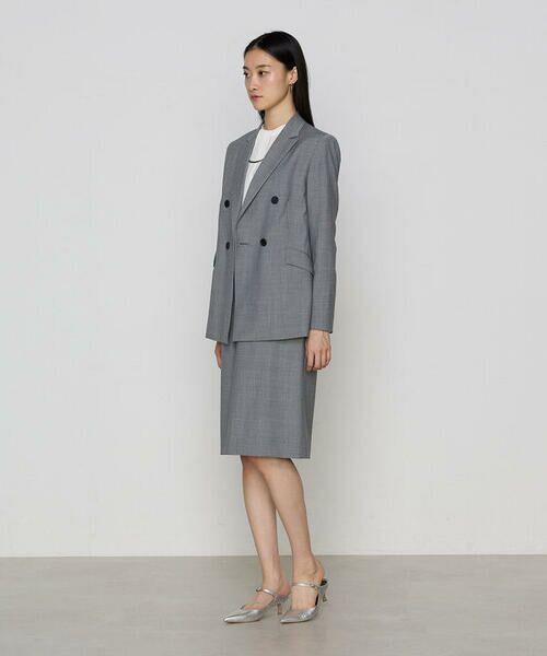 COMME CA PLATINUM S-SIZE / コムサ・プラチナ エスサイズ セットアップ | 〔 Sサイズ 〕 【セットアップ対応】ブライトリートロ スカート | 詳細1