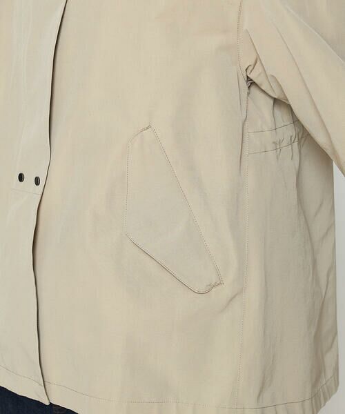 COMME CA PLATINUM S-SIZE / コムサ・プラチナ エスサイズ ブルゾン | 〔 Sサイズ 〕 【2WAY】コットンナイロングログラン アノラックブルゾン | 詳細22